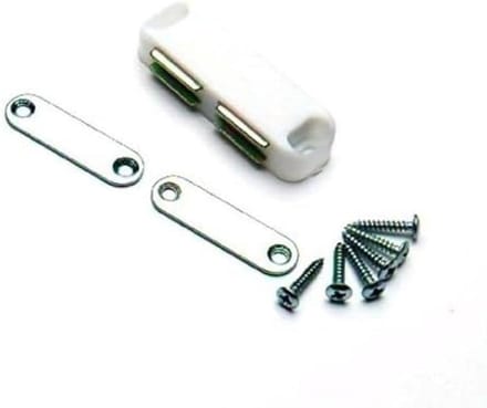 Magnetische Sluiting, Dubbele Plaat, Wit
