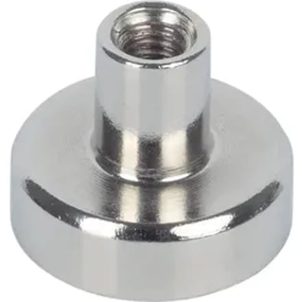 Fix-o-moll Bevestigingsmagneet - Metrische Binnendraad - Neodymium - Diameter 16mm
