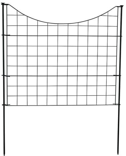 Concave vijver- & tuingaas 11-delig 71x53cm 6X6cm maas zwart