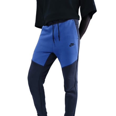 Nike Tech Fleece Broeken Heren - Blauw - Maat S