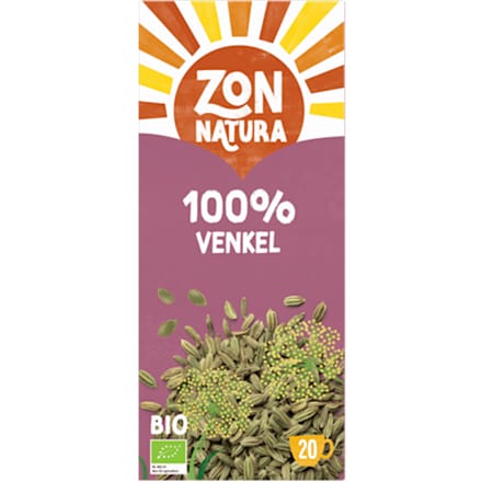 Zonnatura Thee Venkel Bio - 20 stuks