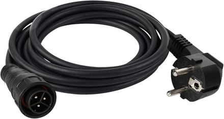 AC Stroomkabel 10 Meter voor Micro-omvormer 3x1.5mm² met EU Stekker