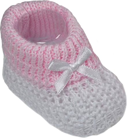Soft Touch Babysloffen Junior 0-3 Maanden Wit Roze S431