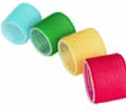 Haarkruller set - Krulspelden - Haar stylen - Grote diameter - 6 stuks - Geel