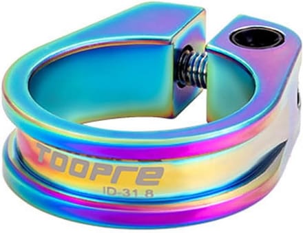 Aluminium Quick Release Fiets Seat Klem 31.8mm - Multicolor voor Mountainbike