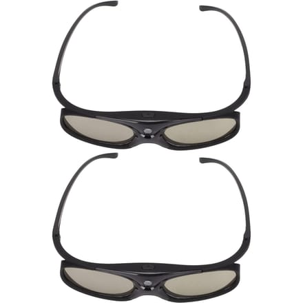 2 stuks 144Hz 3D Actieve Shutter Brillen DLP LinK LCD Lens 3D Brillen voor 3D DLP Projectoren