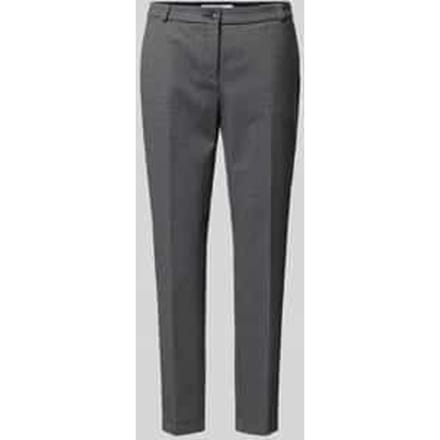 Slim fit stoffen broek met persplooien, model 'STYLE.MARON'