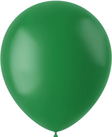 Ballonnen Pine Green Mat 33cm - 10 stuks