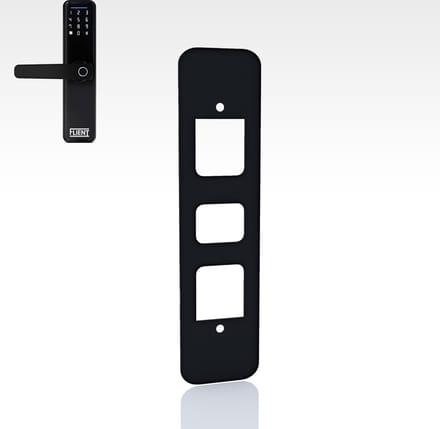 Flient® Waterdichte Hoes voor de Smart Lock Advanced - Slimme Deurslot - Zwart