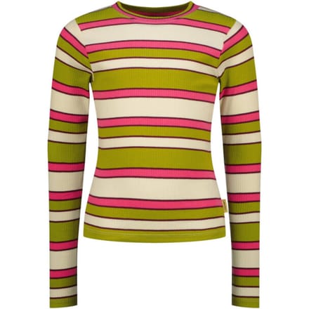 Meisjes T-shirt Icon stripe top