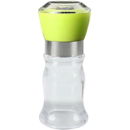 Zout- en Pepermolen Navulbare Plastic Molen met Verstelbare Korrel Draagbare Kruidenpot Container kruidenmolen keuken