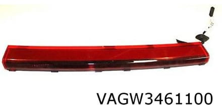 Audi A1 (3-drs.) derde remlicht (LED) Origineel! 8X0945097