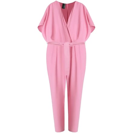 Combinaison cache-cœur met strik voor dames Mat Fashion