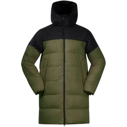 Bergans Oslo Urban Down Parka (Maat - M, Kleur - Dark Olive Green/Black)