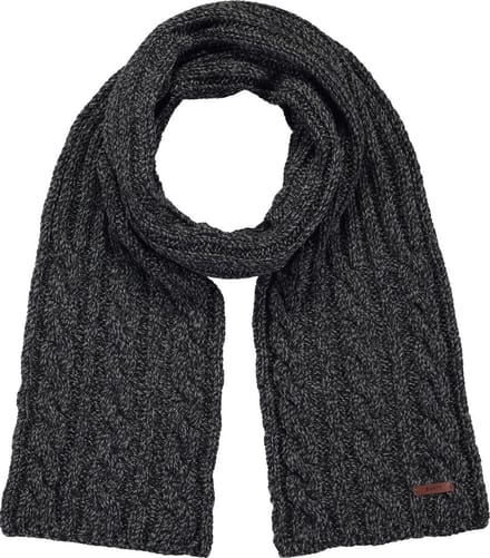 Barts Twister Scarf - Sjaal - One Size - Black