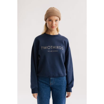 TWOTHIRDS Neuhaus Sweatshirts Navy Größe: M | Longsleeves Outlet | Damen | Blau