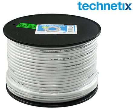 Q-Link Coax Kabel Kk Klasse A 100X1M - Wit