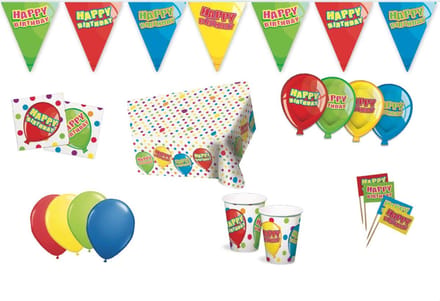 Folat - Feestpakket Happy Birthday Feest