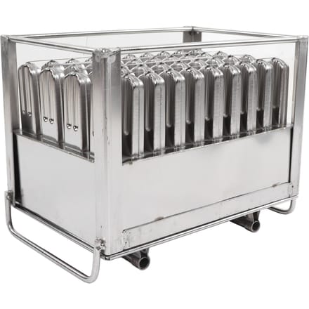 Ijsvorm Zware Uitvoering Zilver Dik Veilig Betrouwbaar DIY Roestvrij Staal Ijslollyvorm gray