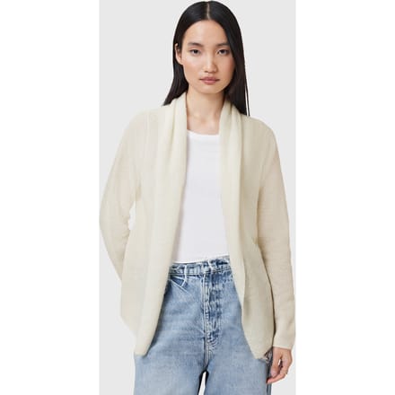 AllSaints Laina Cardigan Chalk White Größe: M | Cardigans Outlet | Damen | Weiß