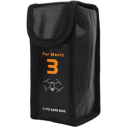 Accu Explosieveilige Tas Hoge Explosieveilige Veilige Gebruik Hoge Temperatuur Veiligheidstas voor DJI Mavic black