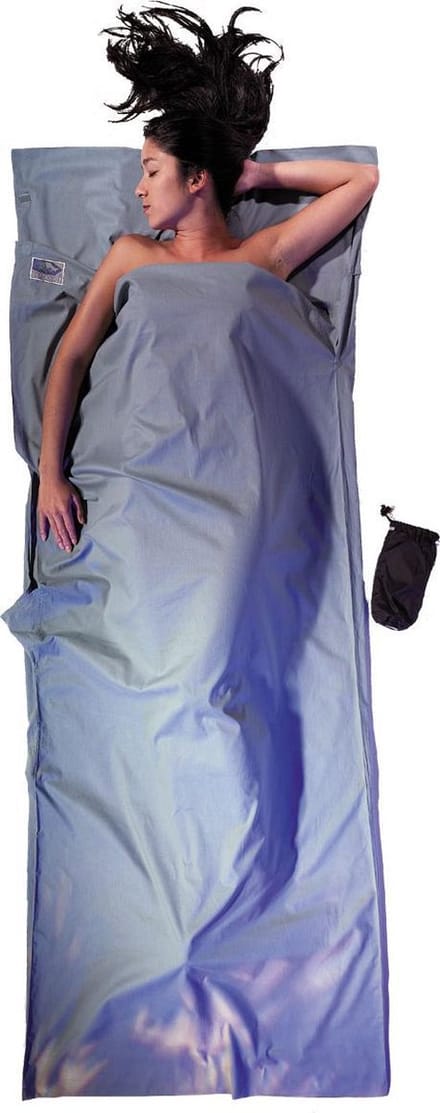 Cocoon TravelSheets 100% Katoen - Lichtblauw