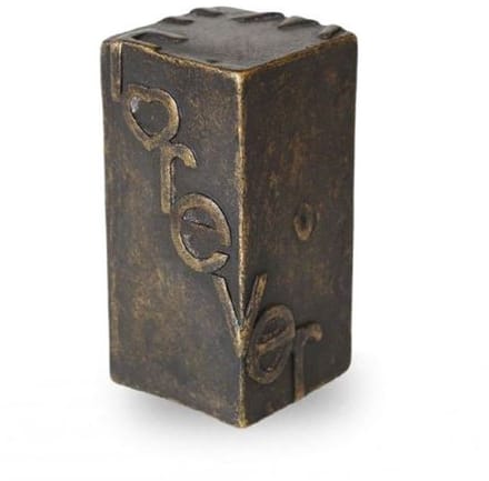 Bronzartes - Forever with us - mini urn - urne - brons - zuiltje