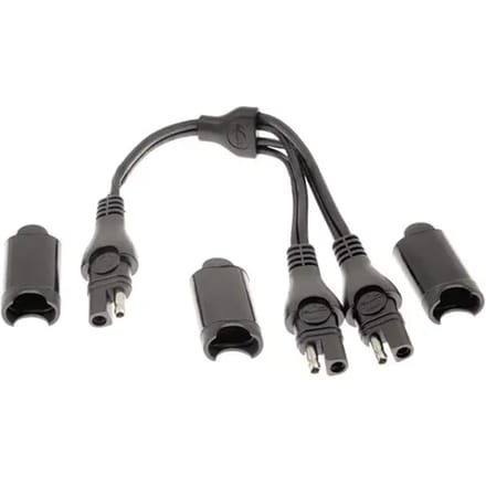 OptiMate O-15 SAE Y-Splitter Kabel - 1x SAE naar 2x SAE Aansluiting - Max. 13A