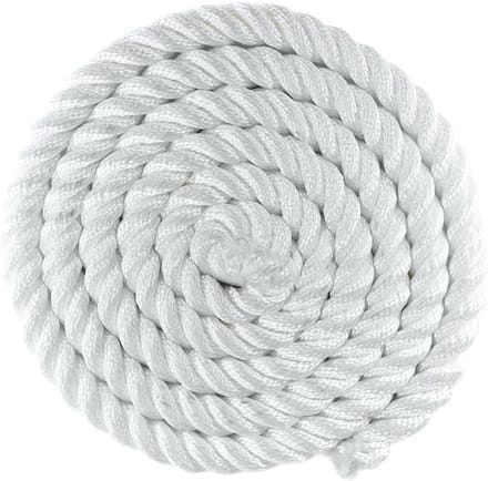 Nylon Touw - Stevig Koord - Veelzijdig Gebruik - Bestand tegen UV - 2.5 cm x 3 meter - Wit