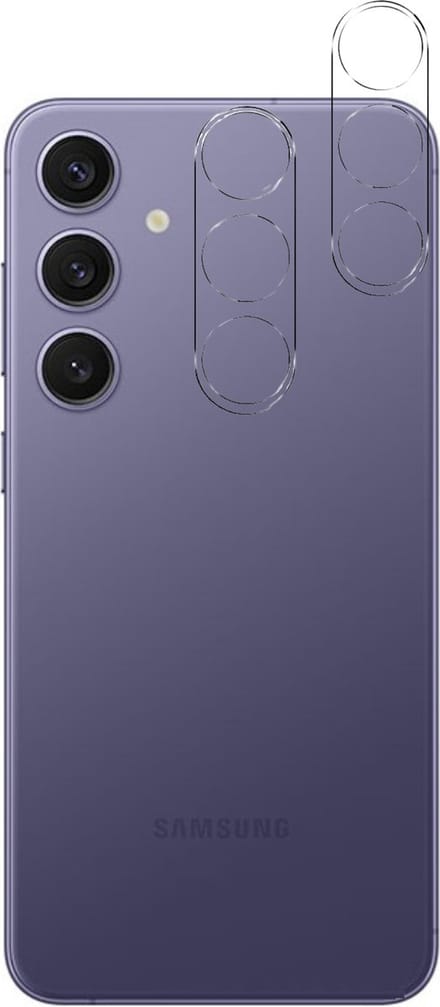 Camera Protector voor Samsung Galaxy S24 Plus - 2 stuks van glas Transparante glazen