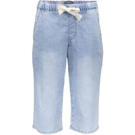 Geisha capri elastic waist 51306-10 830 bleached denim