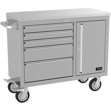 GÜDE Gereedschapswagen GW 5/1 INOX - RVS - 5 lades