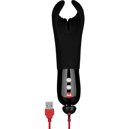 Fun Factory Manta Masturbator Black Line - Zwart