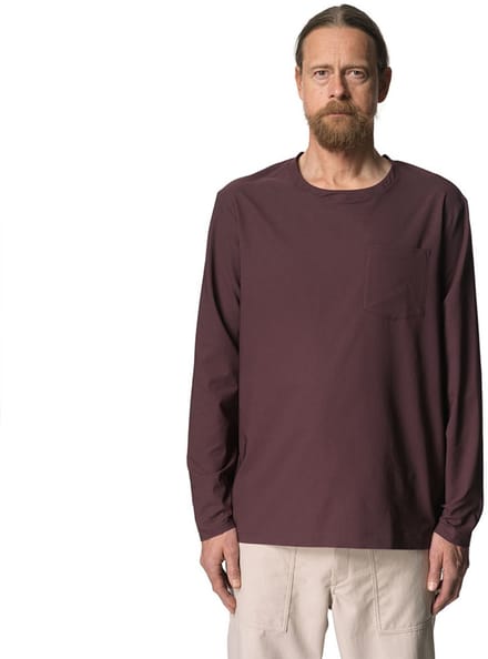 Houdini Cover T-shirt Met Lange Mouwen Bruin M Man