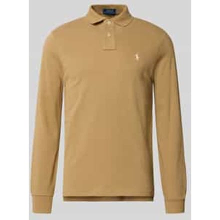 Slim fit poloshirt van puur katoen