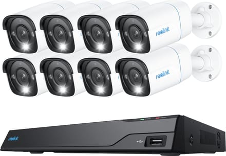 Reolink NVS16-8MB8 - set 8x camera's + recorder