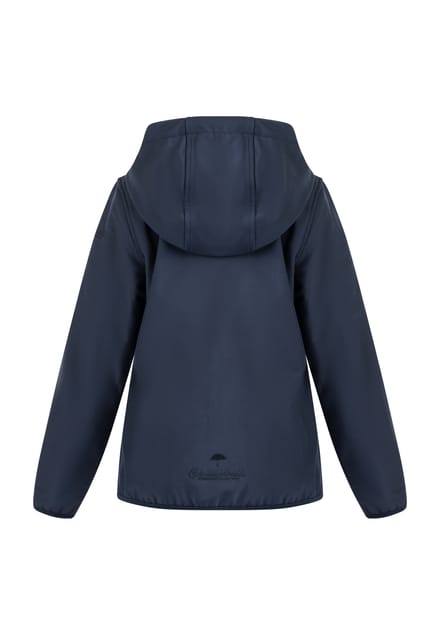 Schmuddelwedda Softshell blouson - gerecycled materiaal Meisje marine