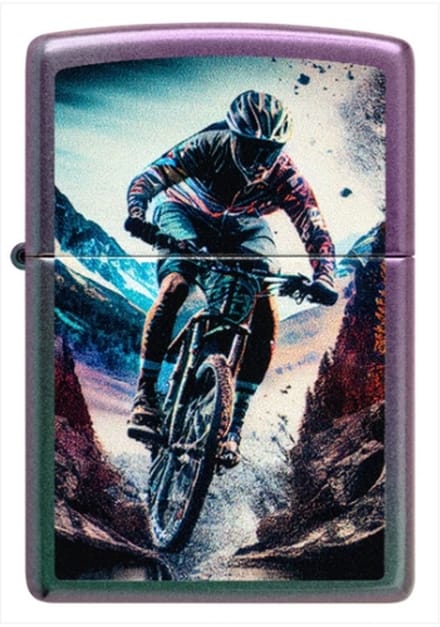 Aansteker Zippo Mountain Bike Design
