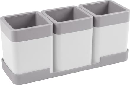Sunware - Sigma home organiser set met tray 0,6L wit grijs