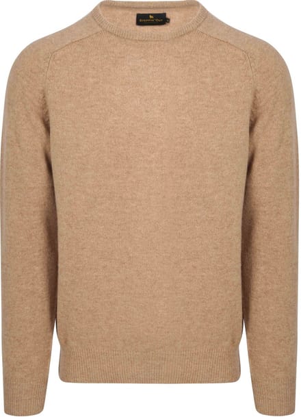 Steppin' Out Trui Lamswol Beige - Maat L - Heren