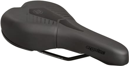 Zadel Ergotec Performance 266 x 144 mm soft - zwart