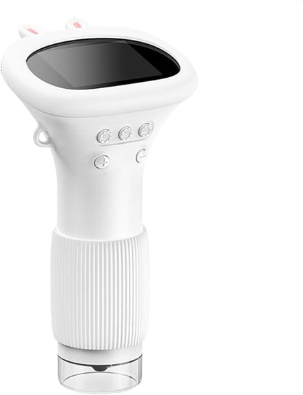 Kinderen Microscoop - Zakmicroscoop Educatief - Wetenschappelijk Onderzoek - 1000x Vergroting - 20 x 10 x 8 cm - Wit