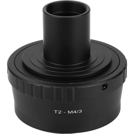 Metalen Adapterring 23,2 mm T-vat Microscoop Oogstuk voor Olympus M4/3 Mount Spiegelloze Camera black