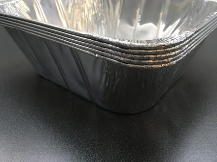 Aluminium wegwerp bak 5L - 30Stk.