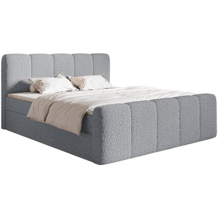 Boxspring Chloe 180x200 bouclé met opbergruimte | NADUVI Collection