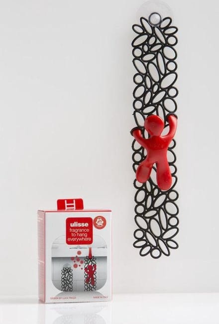 Mr&Mrs Fragrance Ulisse Rood met Witte Ladder - Peppermint
