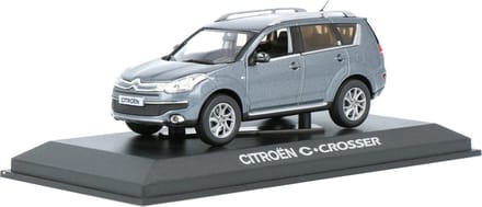 Modelauto Citroen C-Crosser 2007 grey met. - Schaal 1:43