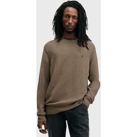 AllSaints Statten Crew Taylor Green Maat: XXL | Sweaters Outlet | Heren | Taupe