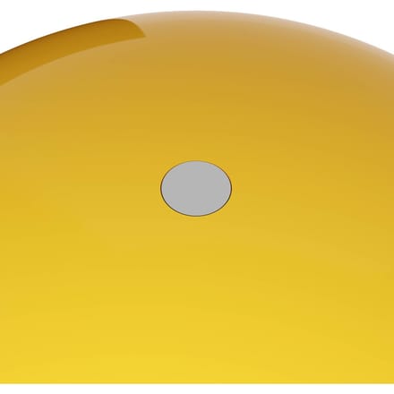 Verpan LED tafellamp WIRE, geel, hoogte 25 cm, IP44