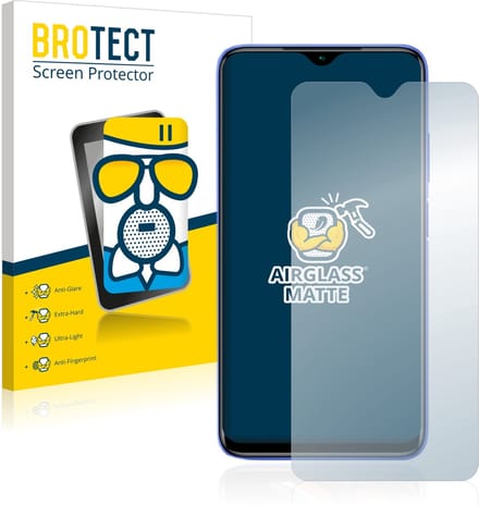 BROTECT - Screenprotector voor Xiaomi Redmi 9T - Folie Beschermfolie Beschermglas matte